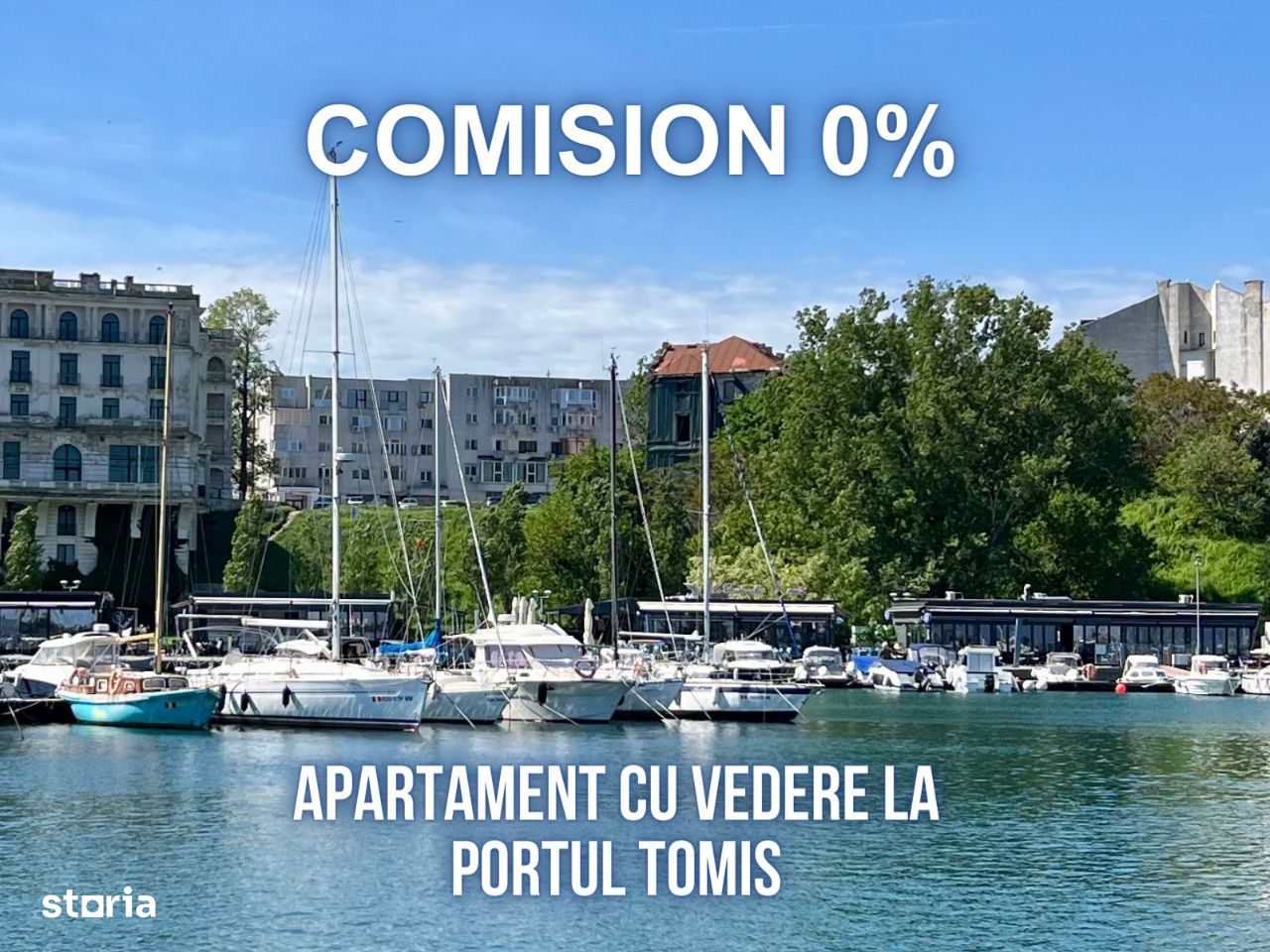 Comision 0% - Apartament cu vedere frontala la mare si la Portul Tomis