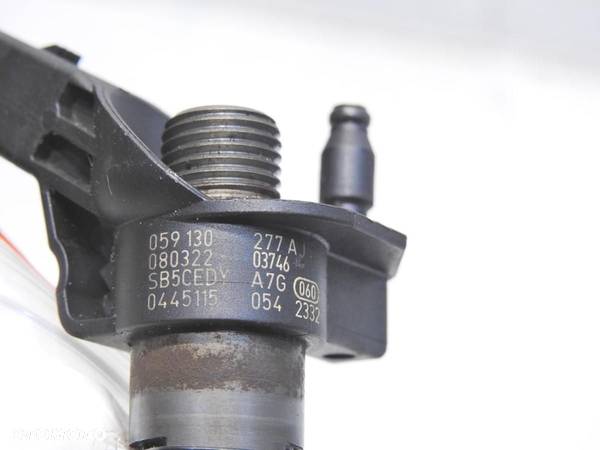 WTRYSK WTRYSKI AUDI A6 C6 2.7 TDI 059130277AJ 0445115054 - 6