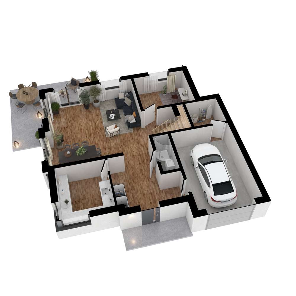 Dom Bursztyn z garażem -  ul. Barbórki| 10ar działka bez PCC i Podatku-6