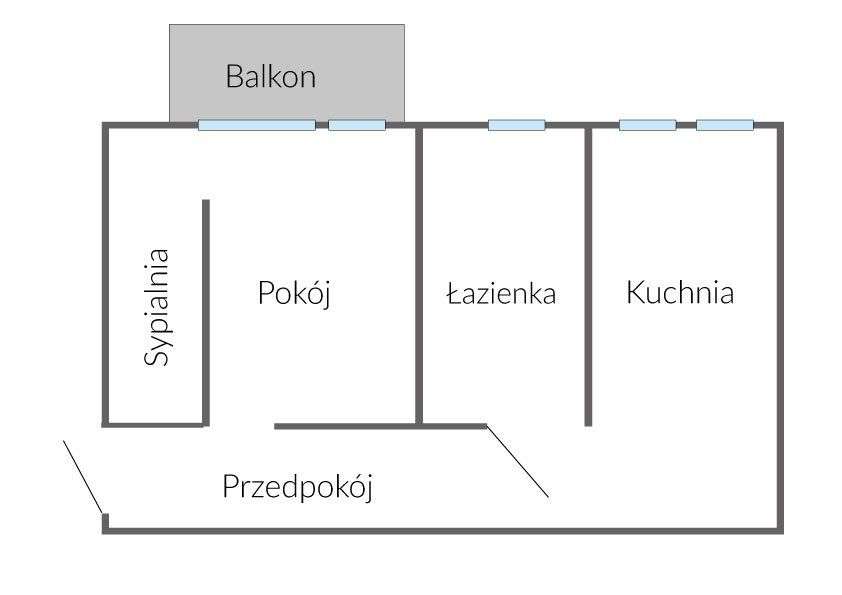 Ul. Lipowa – 37 m² w sercu miasta /parking !-8