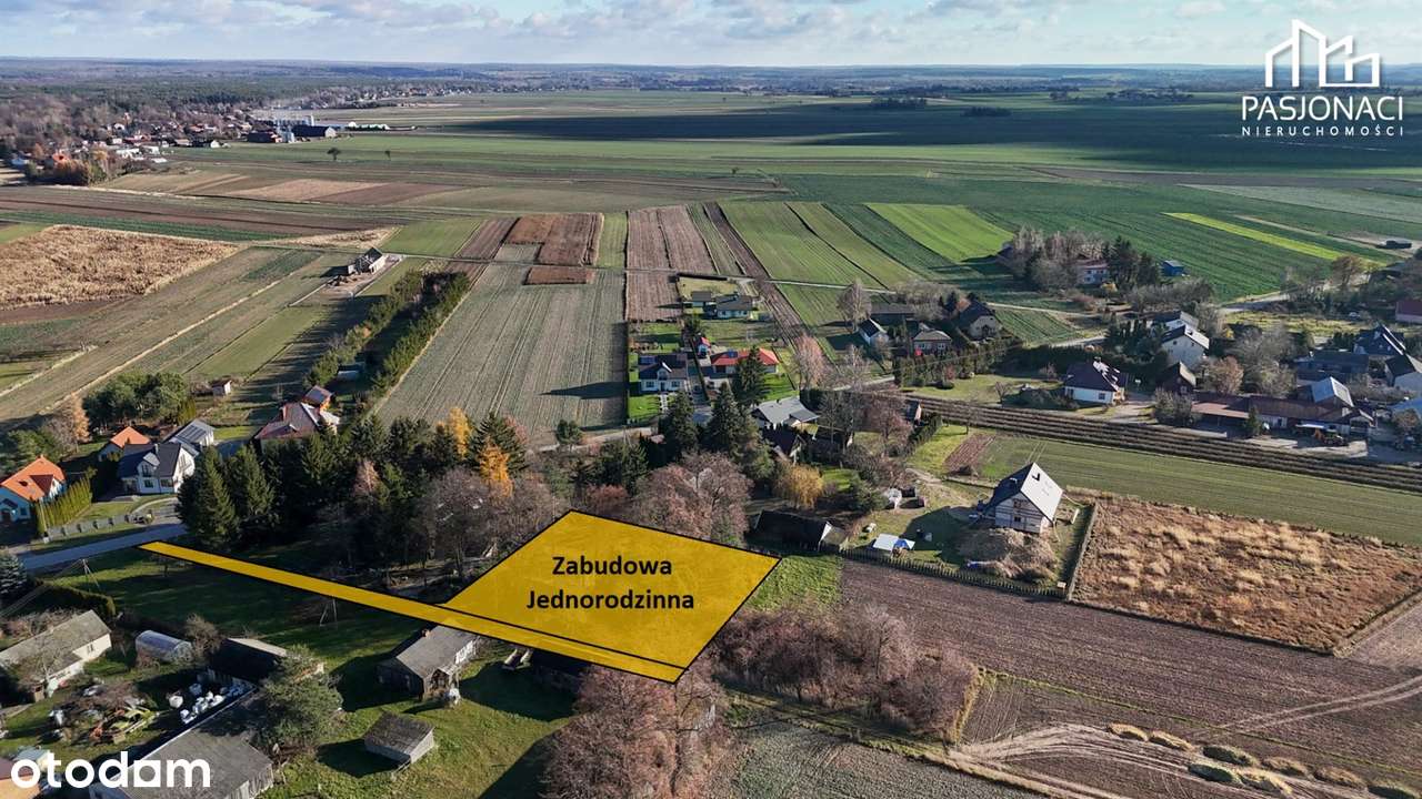 Działka budowlana wśród zieleni Krężnica Jara-3