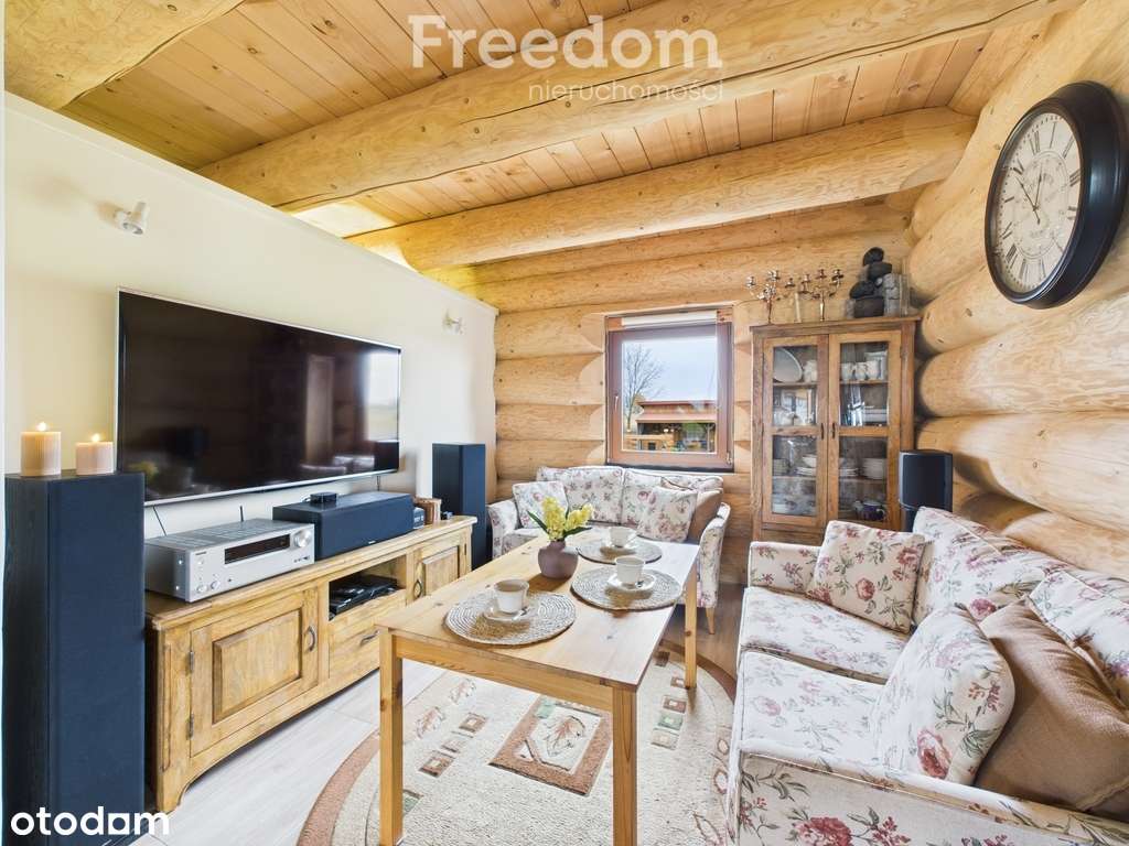 Dom z bali 150m² oraz duża działka 4 ha - Pełny obrazek: 3/20