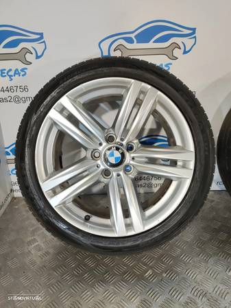 JANTES ORIGINAIS BMW SERIE 1 F21 PACK M STYLE 386M 18 POLEGADAS 7,5J 8J ET45 ET52 7845852 7845853 - 6