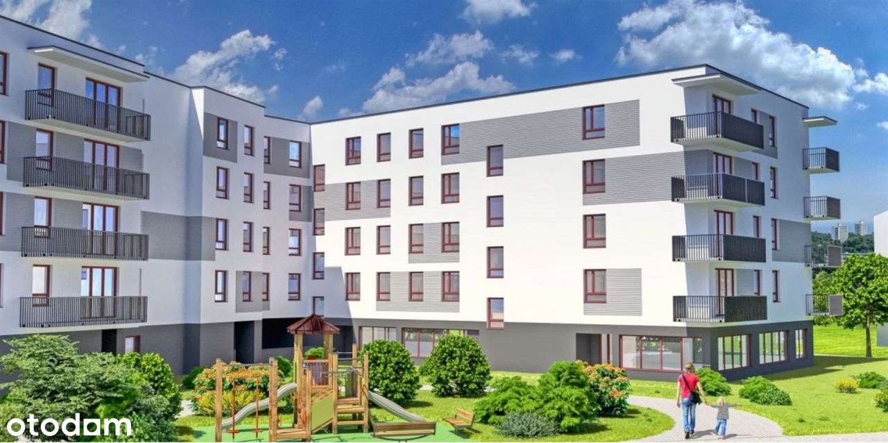 3pok|ok Lipska/Saska|balkon 5,5m2|Bagry|0%|Eng - Pełny obrazek: 4/4