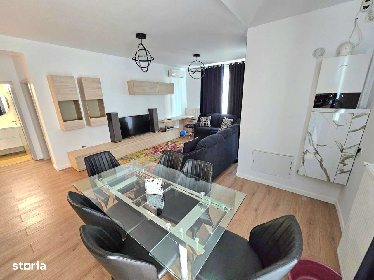 Apartament 3 camere – Aviatori Residence | Mobilat & utilat premium | - Imagine principală: 4/14