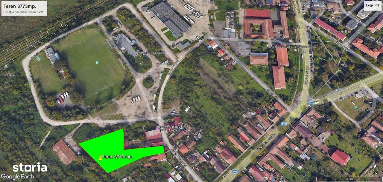 Teren intravilan 3.773 mp – oportunitate de investiție în Freidorf, Ti-0