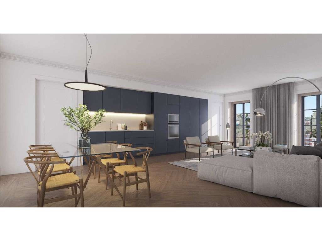 Apartamento T3 com varanda e estacionamento na Estrela-6