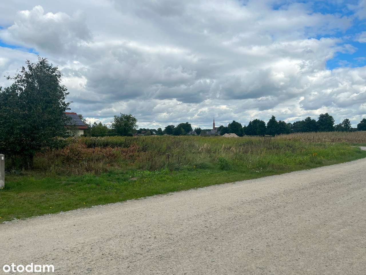 Działka bud. 1457mkw., w Chrząstawie Małej, gm. Czernica-1