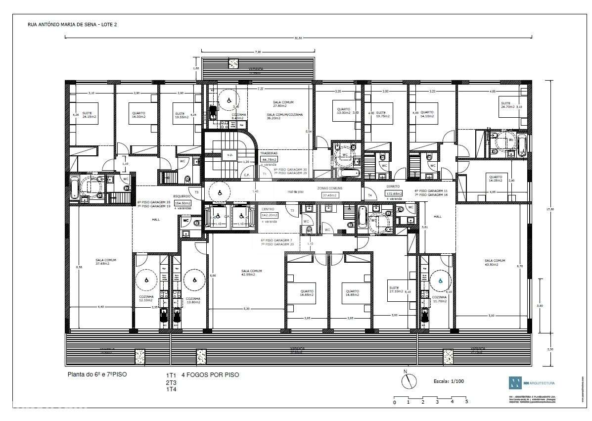 Apartamento T4 Novo no Bessa, Boavista - Grande imagem: 4/12