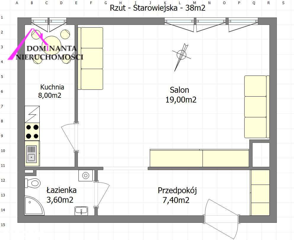 Umeblowane mieszkanie, winda, parking, Skm, Pkm-12