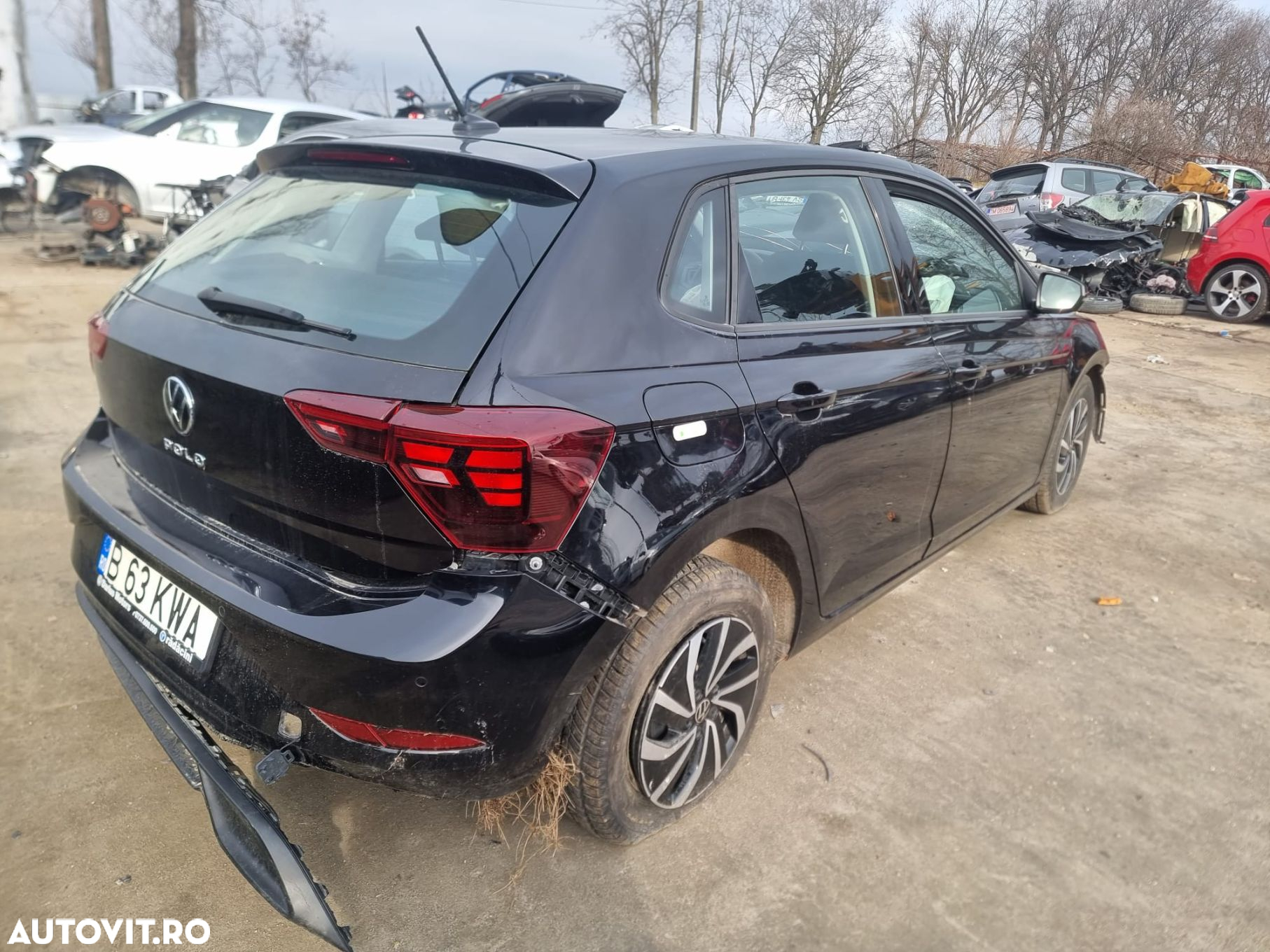 Polita portbagaj Volkswagen VW Polo 6 AW/BZ (facelift)  [din 2021 pan - 2