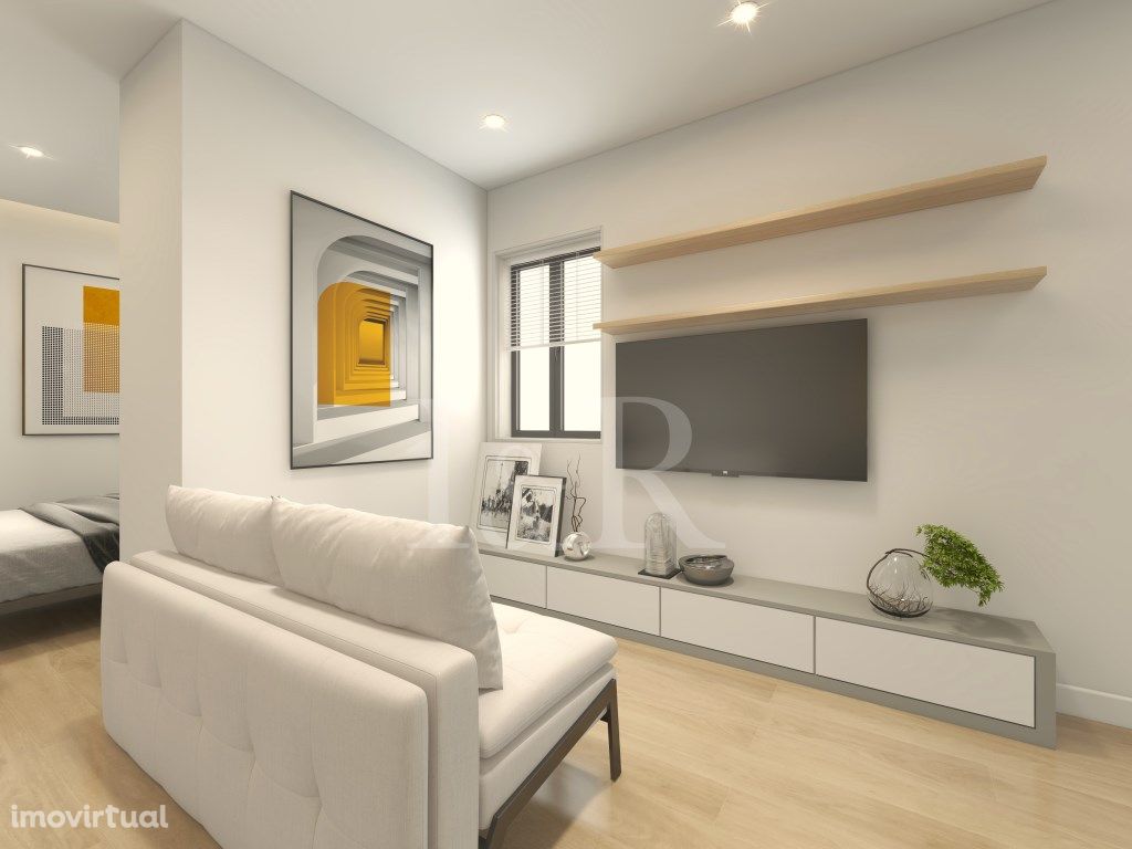 Apartamento T0 com rentabilidade garantida em Alfama
