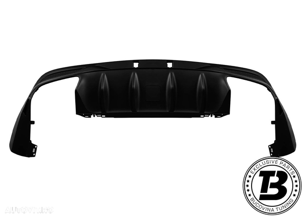 Difuzor Bara Spate cu Ornamente compatibil cu Mercedes GLE Coupe C167 GLE63 Design - 11
