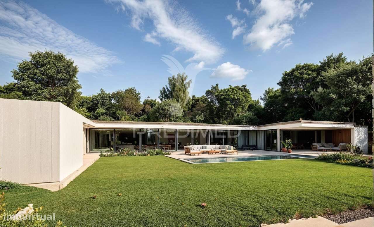 Moradia V4, em construção com piscina, Constância. - Grande imagem: 2/14