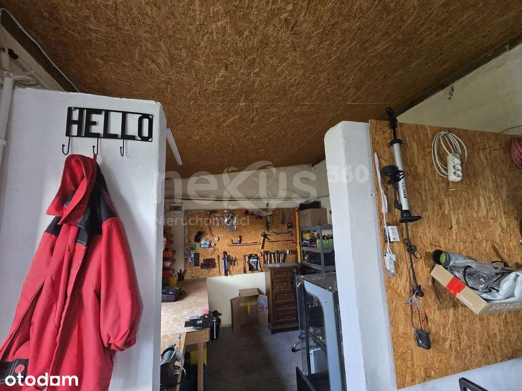 Dom parterowy  – duży ogród, taras, warsztat-18