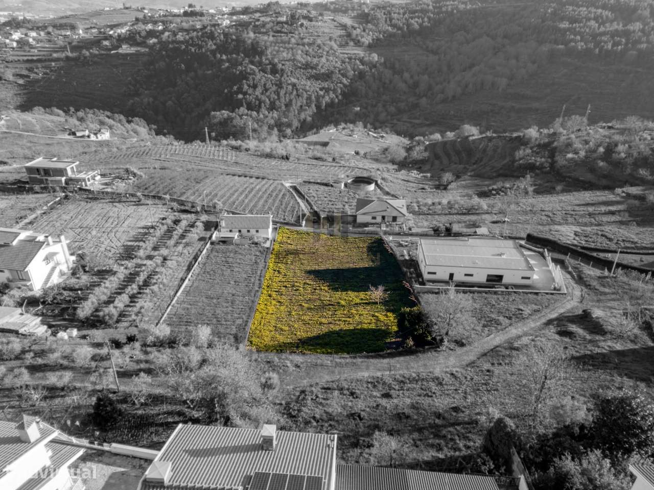 Lote P/ Construção / 2000M2 / V. Nova Souto Del Rei / Arneiros / Lameg - Grande imagem: 3/10