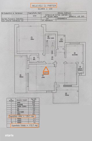 Casa / Vila - D+P+E - 312 mp - 1230 mp teren - Bucium-19