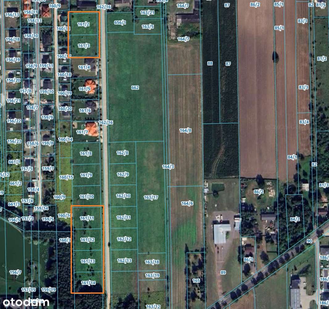 Działki budowlane, droga brukowana - Brużyca - Aleksandrów Łódzki - Pełny obrazek: 4/5