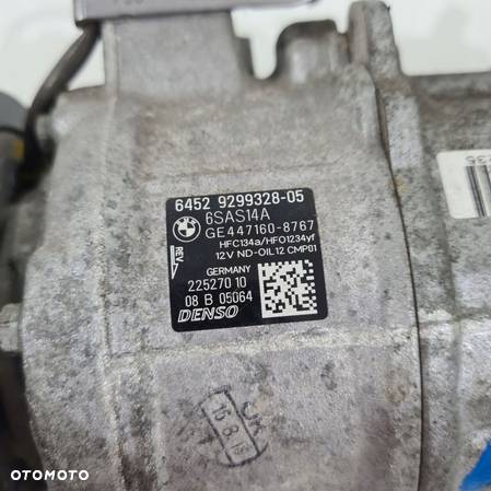 Sprężarka klimatyzacji 9299328-05 BMW 2.0 d EURO 6 - 4