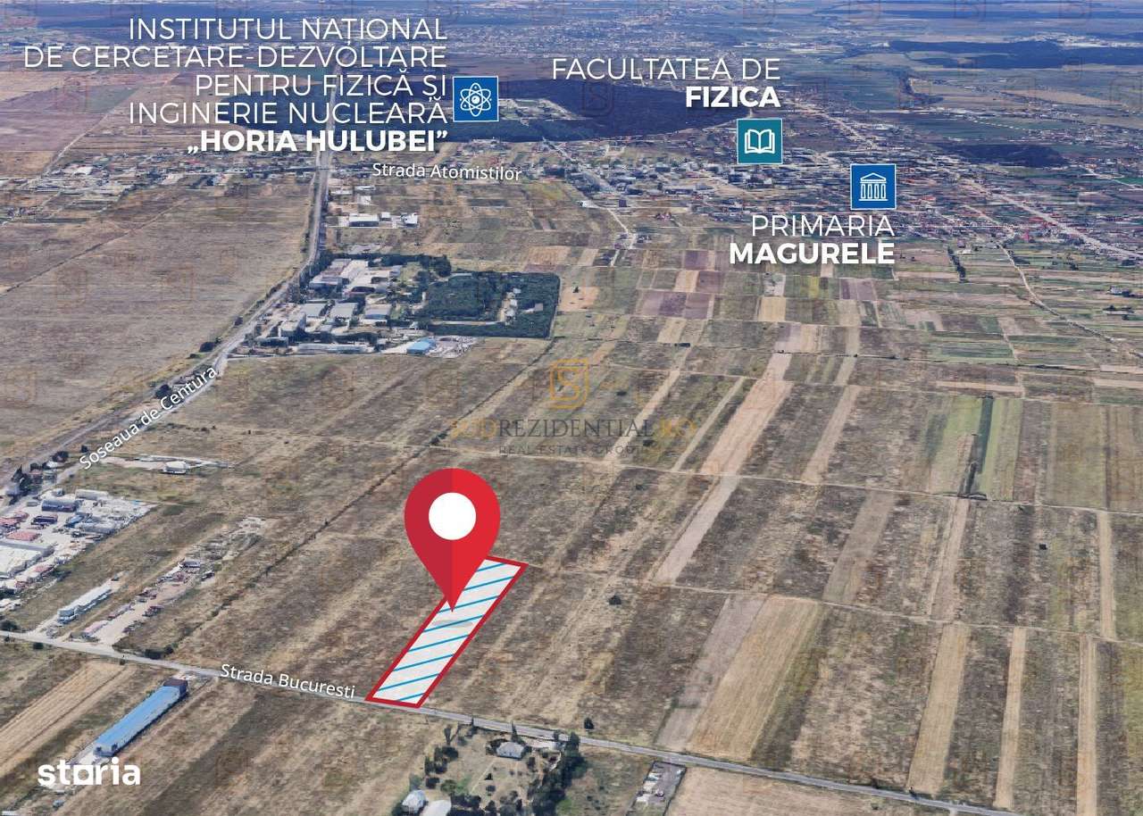 Hala industriala de vanzare, DNCB Magurele, teren 1288 mp - Imagine principală: 4/19