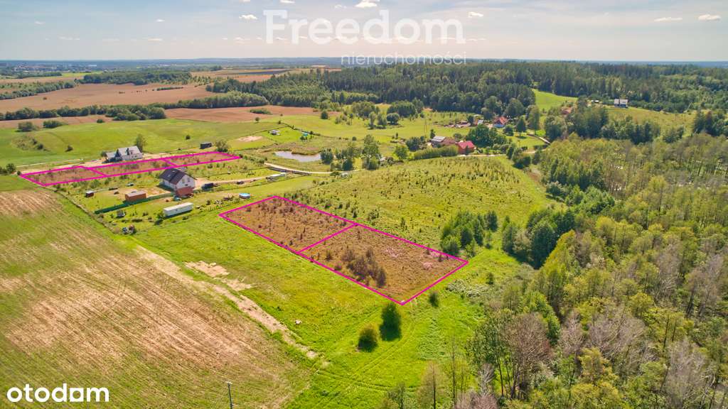 Budowlana działka 1000 m² blisko Ełku - Pełny obrazek: 5/9