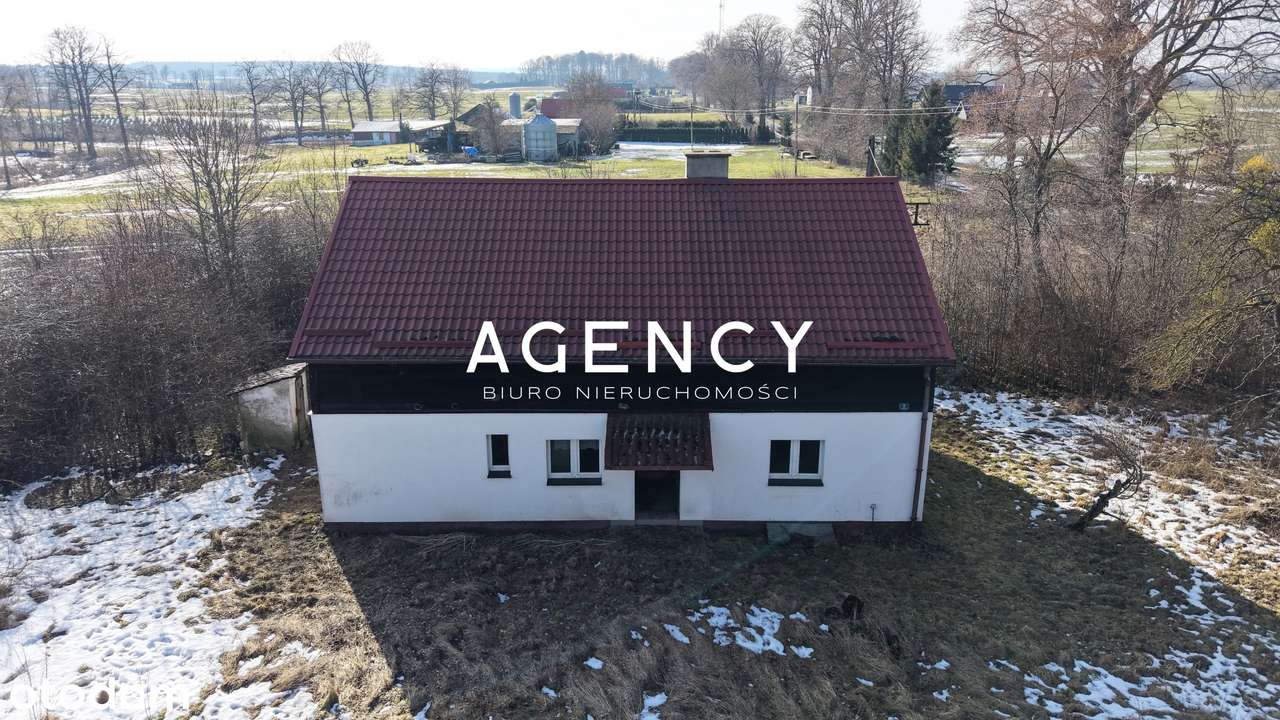 Dom wolnostojący 88 m² do remontu, działka 1200 m² Janiewice k. Sławna-0