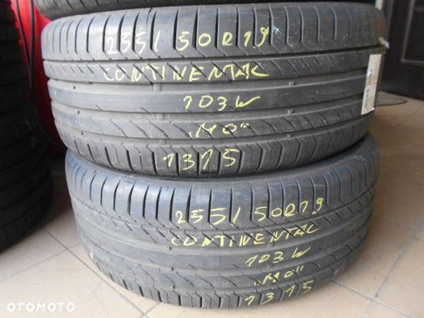 Opony 255/50r19 continental conti sport contact 5 MO suv 7,5mm demo jak nowe - 6