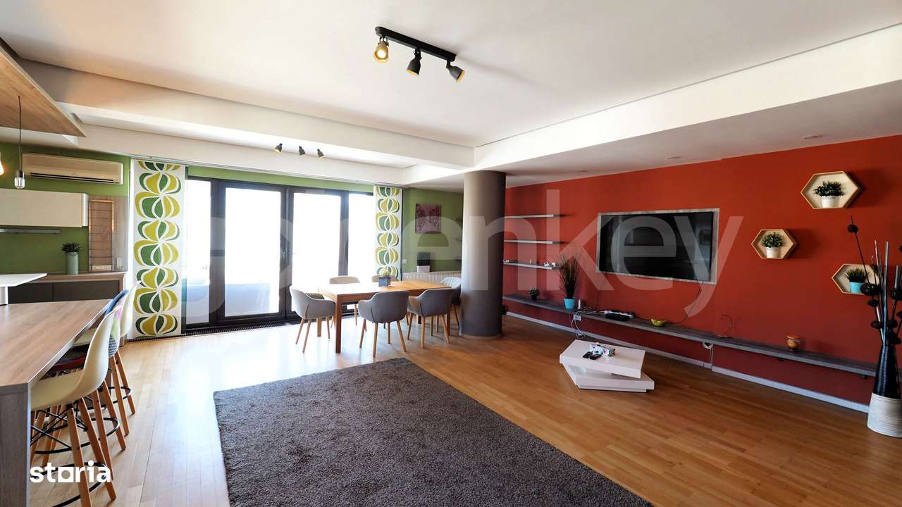 Penthouse generos cu 4 camere, 3 bai | terase 33mp | 227mpc-0