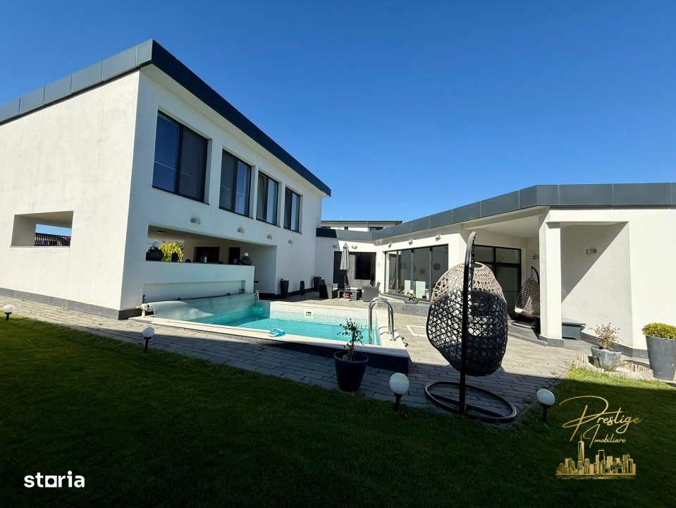 Casa moderna cu 4 camere si piscina de vanzare in Floresti - Cluj - Imagine principală: 3/19