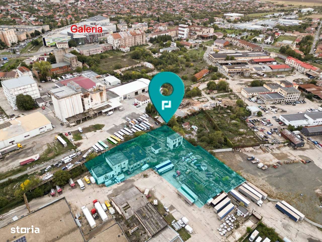 Oportunitate! Teren 6820mp cu clădiri industriale pe strada Poetului, - Imagine principală: 2/9