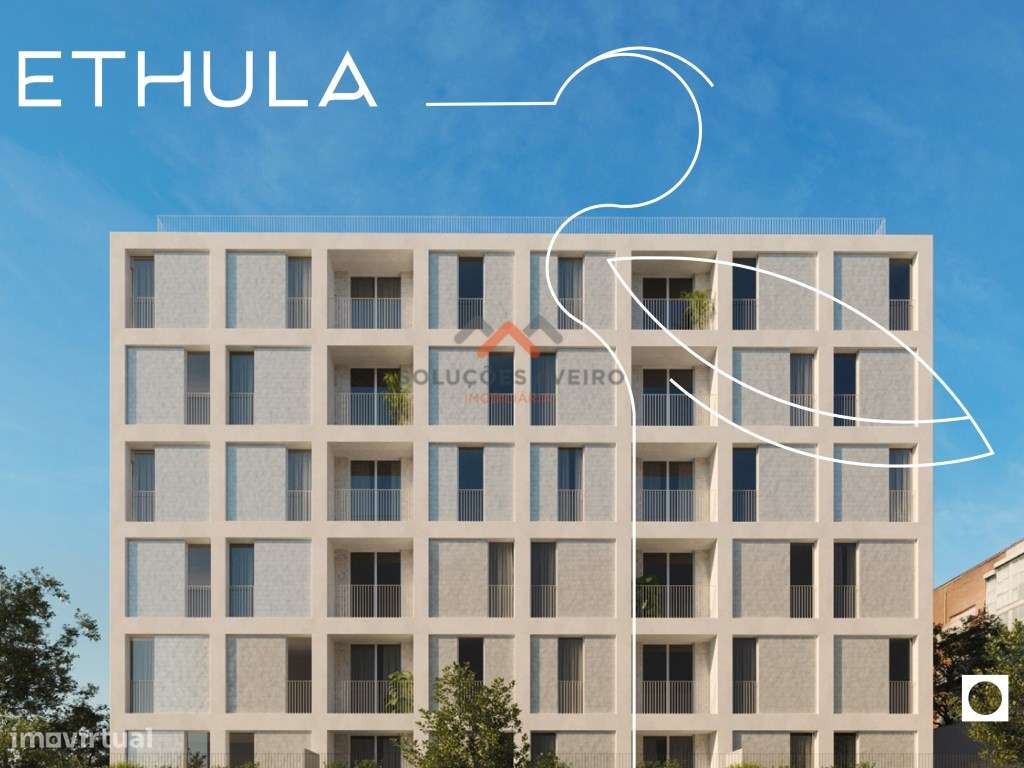 Apartamento T2 com Varanda Ampla e Garagem Foz de Prata, Aveiro - Grande imagem: 3/11