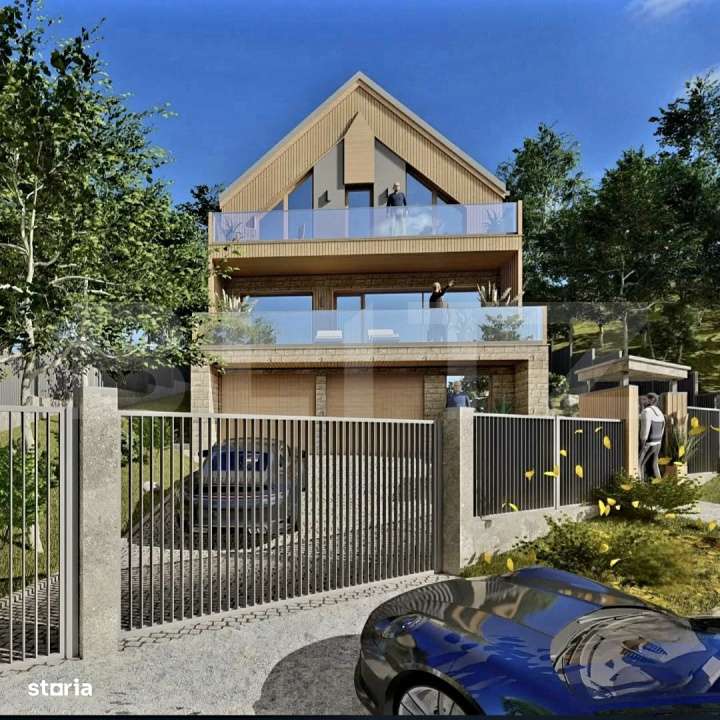 Teren cu panorama deosebita, 725mp, cu autorizatie de construire , in - Imagine principală: 5/13