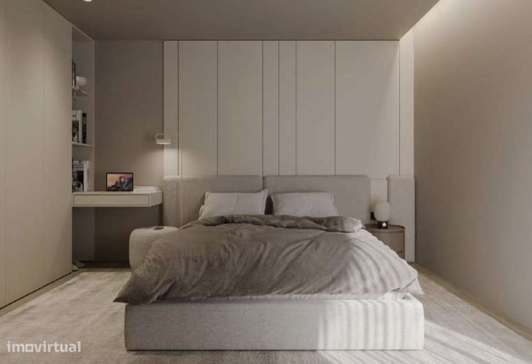 Apartamento T1 novo em condomínio fechado com piscina-7