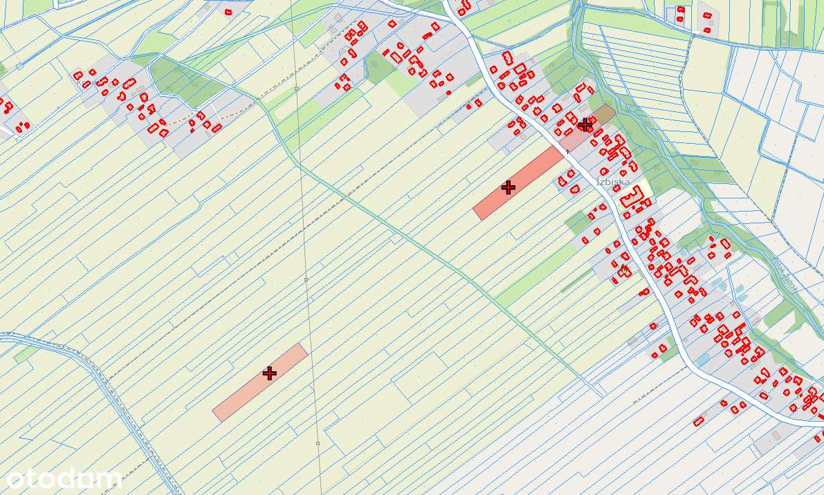 Działki rolno budowlane 1,68 ha IZBISKA 77 gm. Wadowice Górne-1