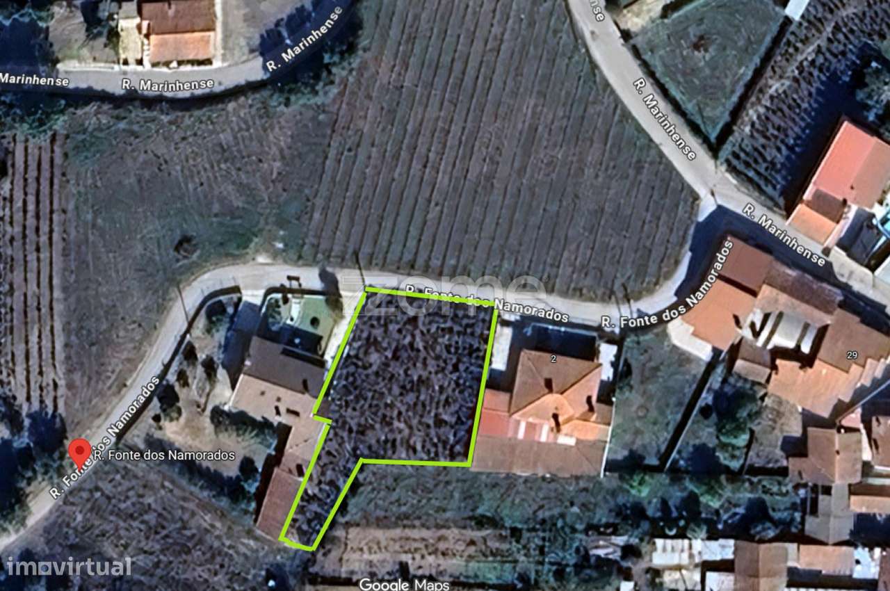 Terreno Urbanizável com 770m2 em Paredes do Bairro - Anadia - Grande imagem: 2/15