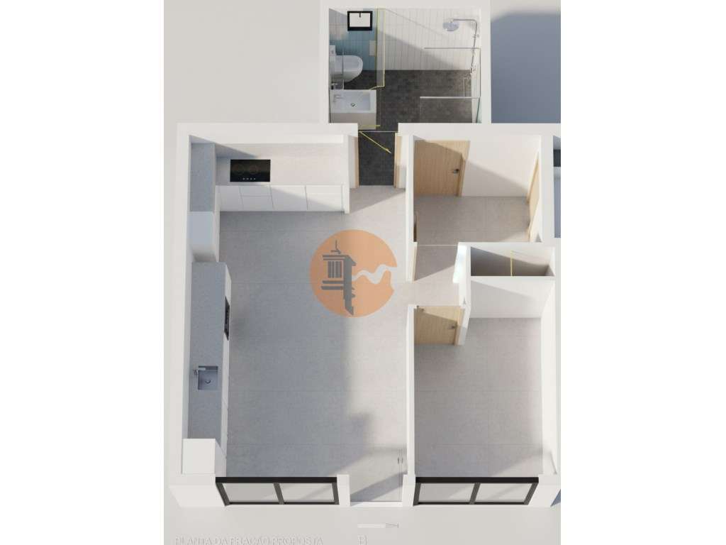 Apartamento T1+1 com Equipamentos Modernos | 1ª Linha de Praia - Mo... - Grande imagem: 2/4