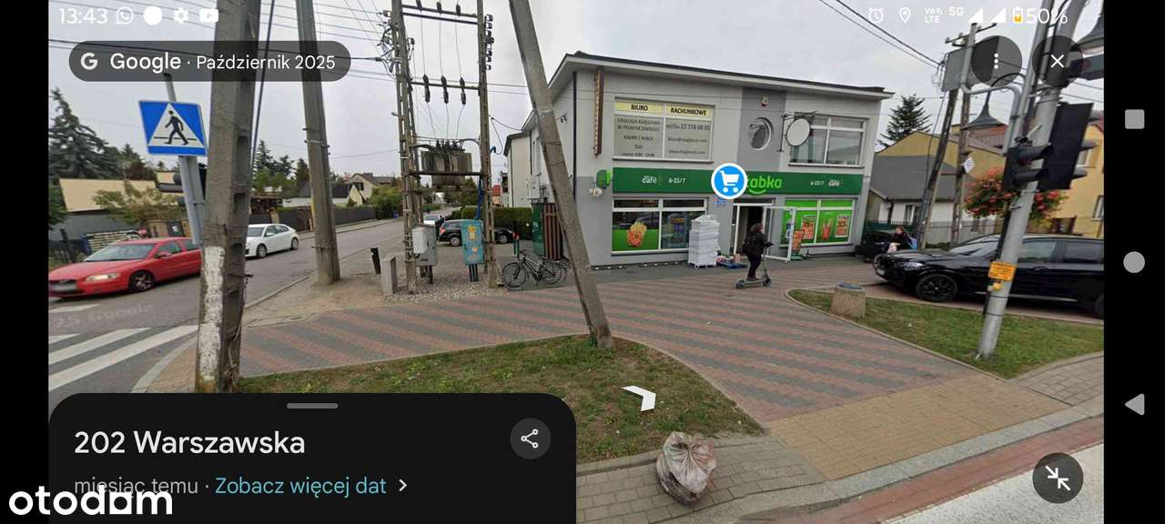 Wynajmę lokal użytkowy Łomianki Centrum Warszawska 1 piętro 55 M2 - Pełny obrazek: 1/1