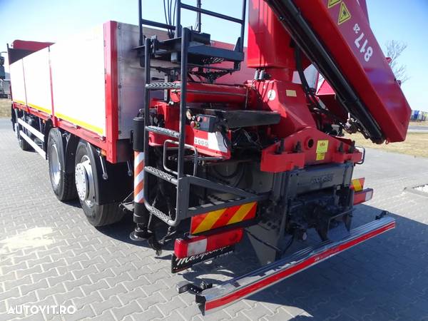 Renault KERAX 410 DXI / 8 X ​​​​4 / CUTIE - 6,8 M + MACARA PALFINGER PK 20002 - 12,5 M / RADIO COMMANDE / ROTATOR / - 21