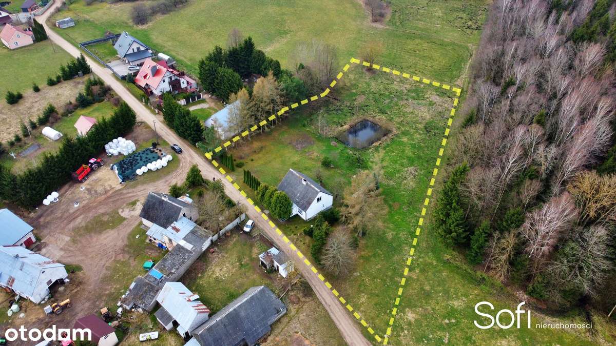 Dom z Działką i Stawem pod Sejnami! Opcja ZAMIANY-3