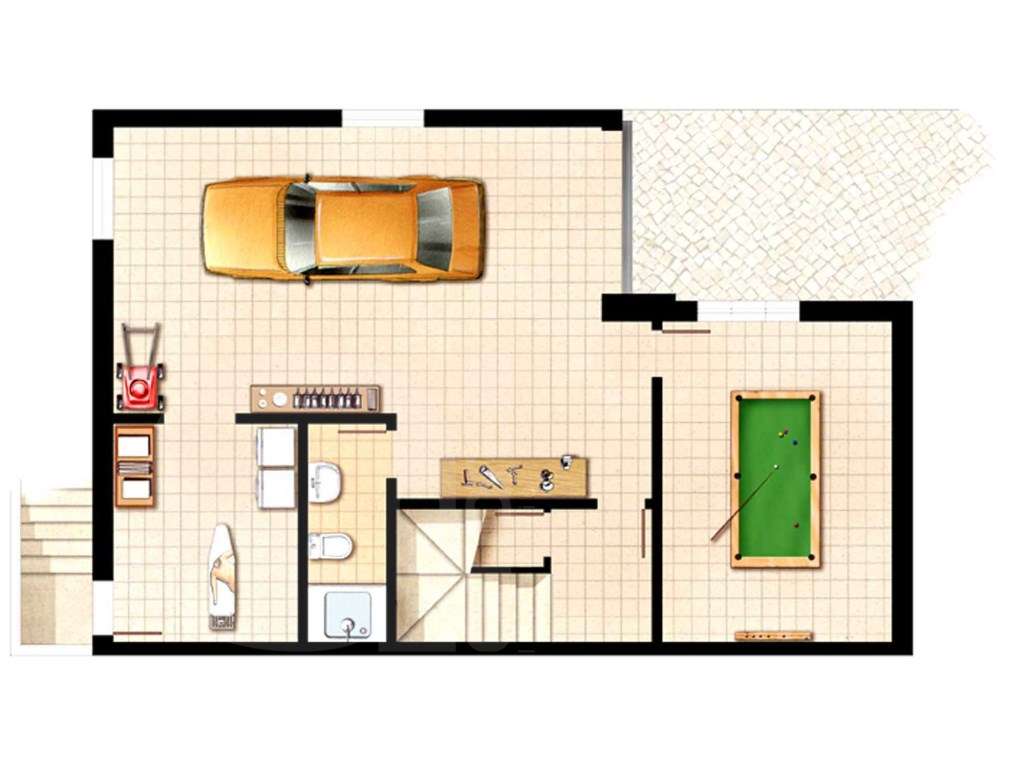 Moradia T4 Geminada | NOVA 261 m² | Bacelos de Gaio - Seixal - Grande imagem: 5/6