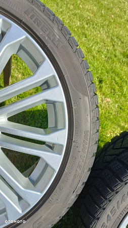 Felgi koła aluminiowe Audi A4 B8 B9 8.0Jx18H2 ET31 + opony Pirelli Sottozero 3 245/40 R18 zimowa - 11