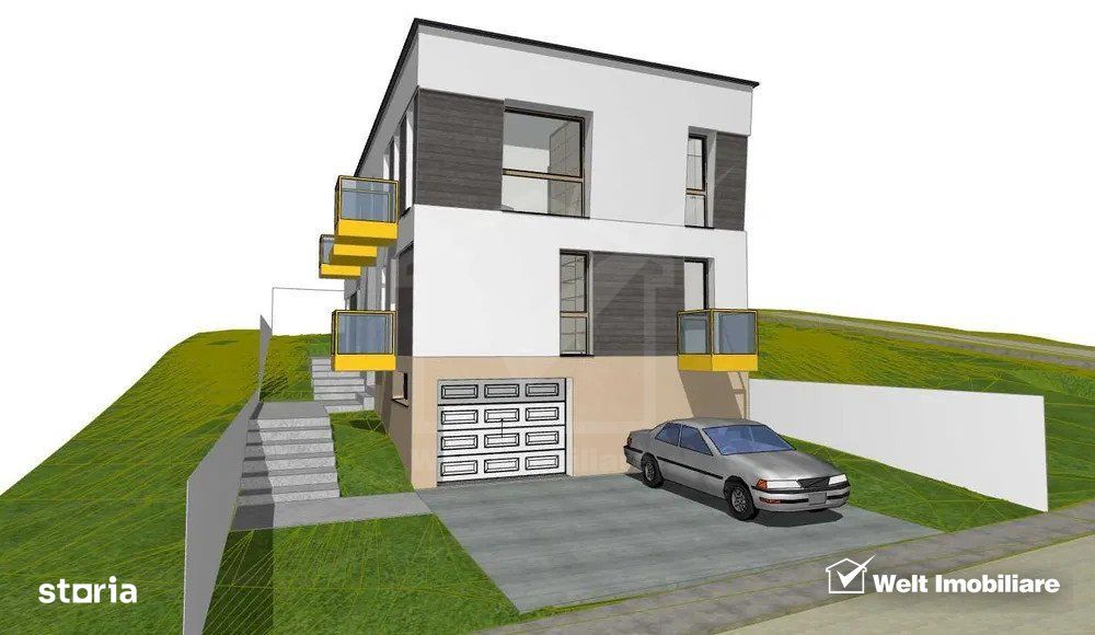 Casa individuala, D+P+1E,  constructie noua, zona Petrom, Baciu