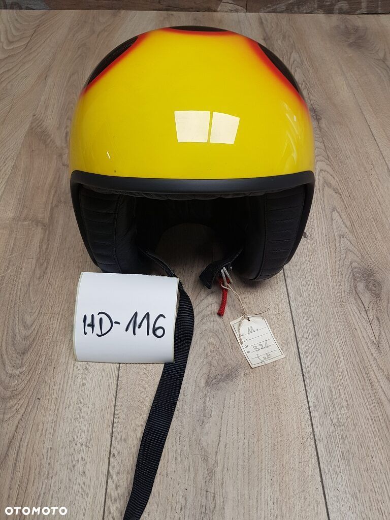 Oryginalny oldskulowy kask motocyklowy Davida Jet M Oldschool - 1