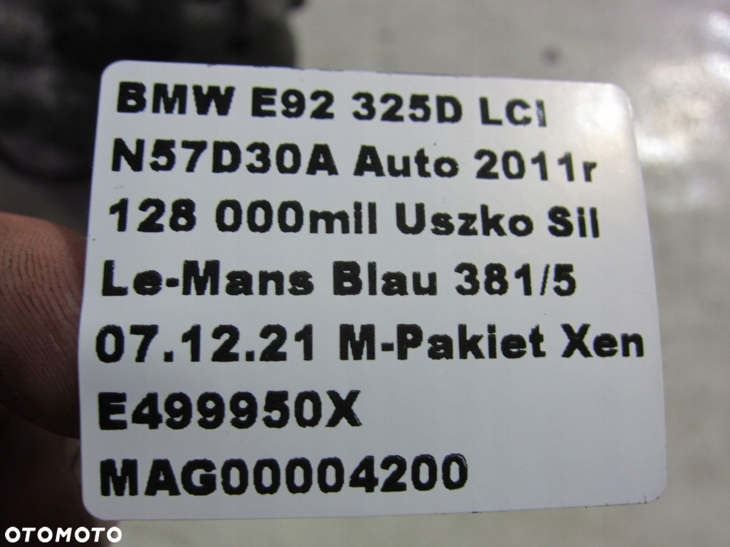 BMW E90 N57 N47 SPRĘŻARKA KLIMATYZACJI 64526987862 - 3