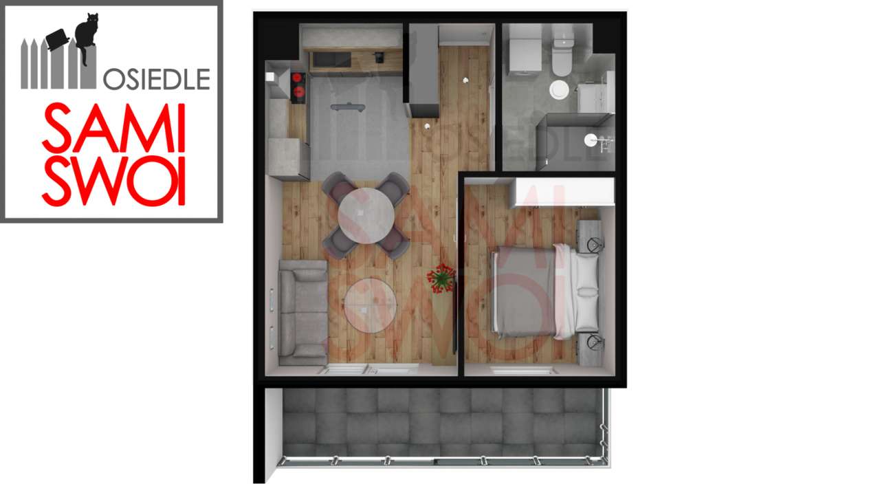 Nowe, Komfortowe Mieszkanie w Dobrzykowicach! - Pełny obrazek: 2/10