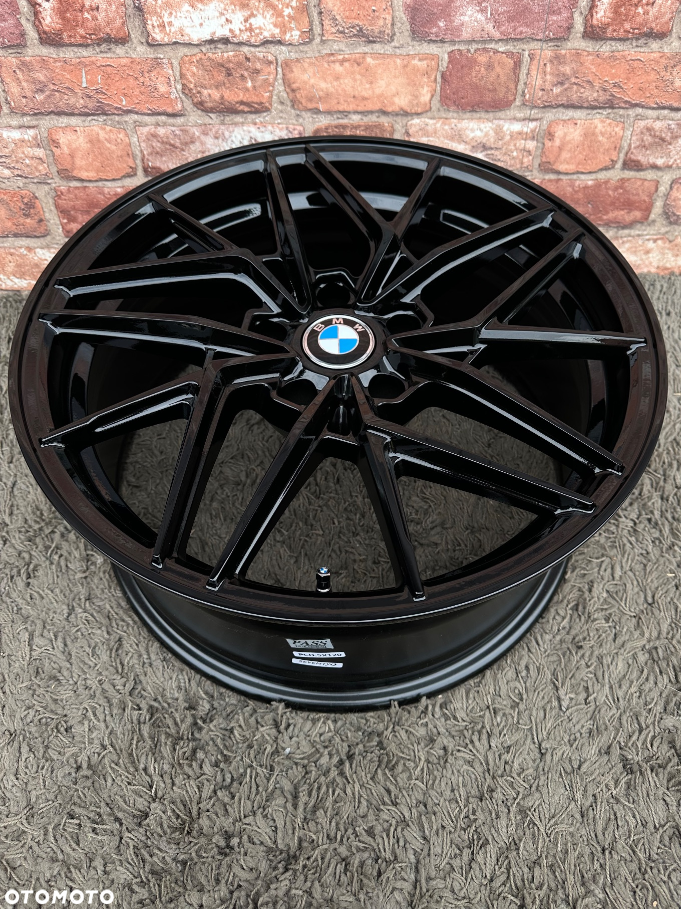 NOWE czarne alufelgi 5x120 BMW Seventy9 SCF-I felgi seria 3 E36 E46 E90 F30 F32 F34 Z3 Z4 E60 xDrive Opel Insignia Camaro M pakiet Styling Japan Racing 8j ET30 - 8