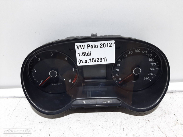 Quadrante Volkswagen Polo (6R1, 6C1) - 1