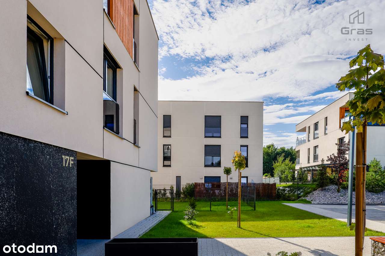 Funkcjonalne 63 m² z balkonem i widokiem na zieleń – Na Okrzeszyńcu-1