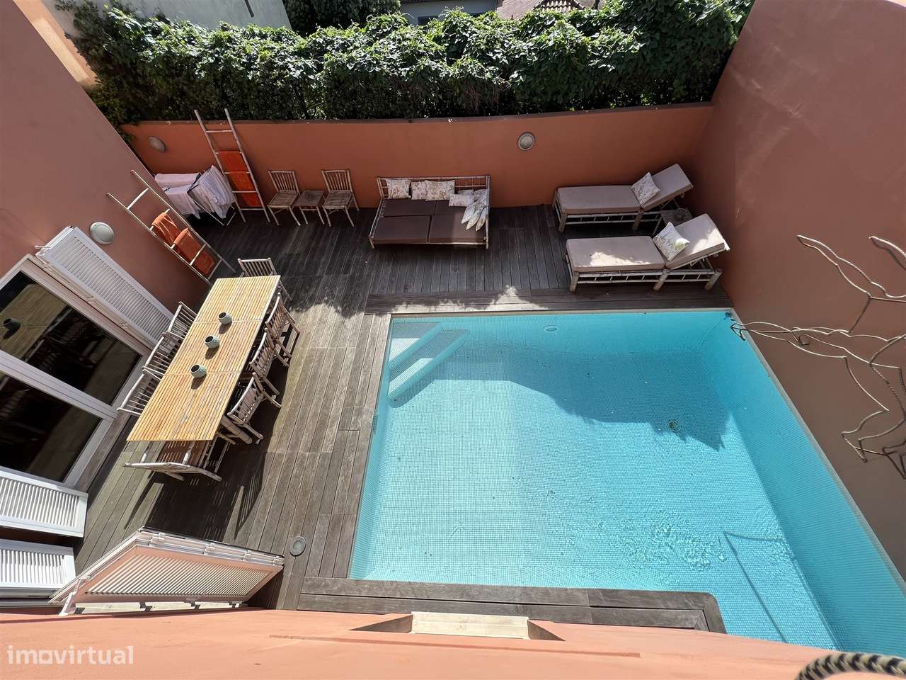 Moradia T4 na Foz velha com jardim e piscina perto do rio e mar - Grande imagem: 2/32