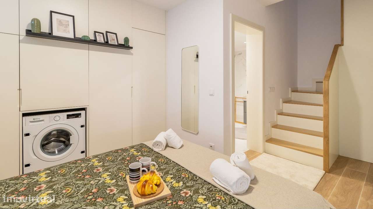 T1 Duplex Mobilado Centro do Porto-18
